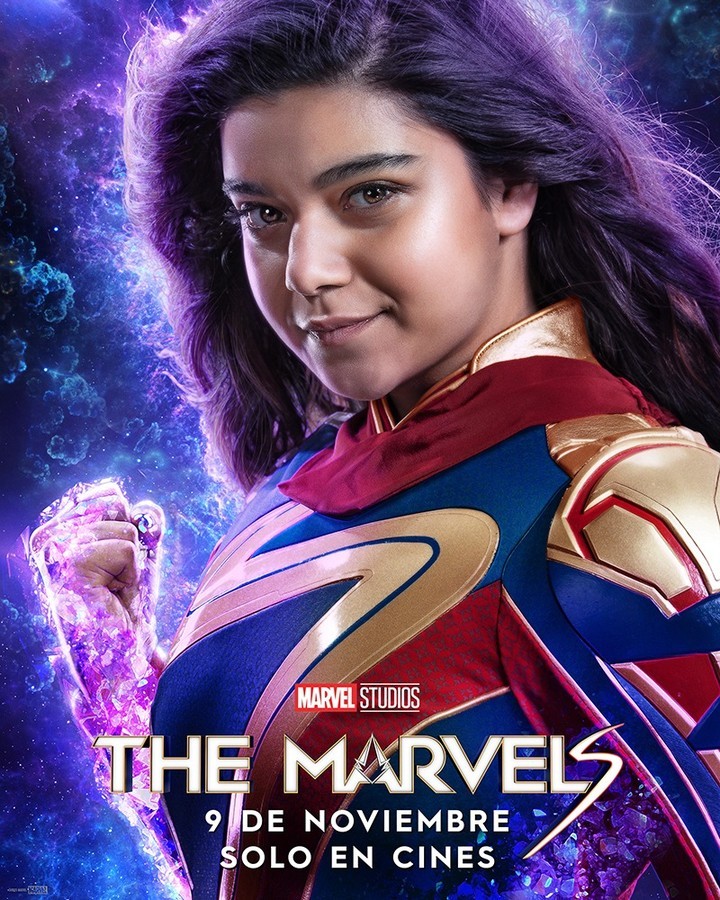 Marvel: mira los nuevos pósters The Marvels la próxima película