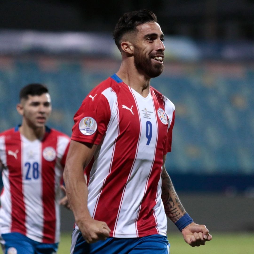 Gabriel Ávalos supo defender la camiseta de la selección de Paraguay
