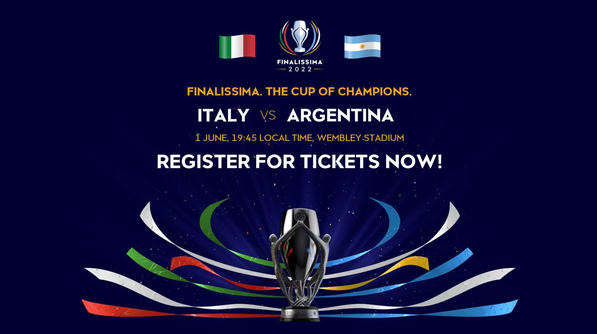 La finale tra Argentina e Italia ha già luogo e data fissata